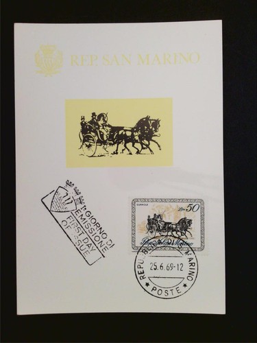 San marino 1969 carrozza - mk,