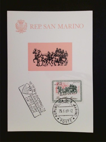 San marino 1969 - mk, carrozza