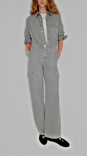 Tuta jeans zara - denim,