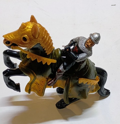 Drachenritter mit pferd - drachenritter, (