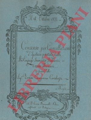 Balvanzi bonari cavalazzi - bonari,