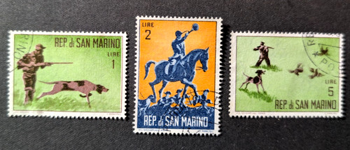 San marino 1962 caccia - san,